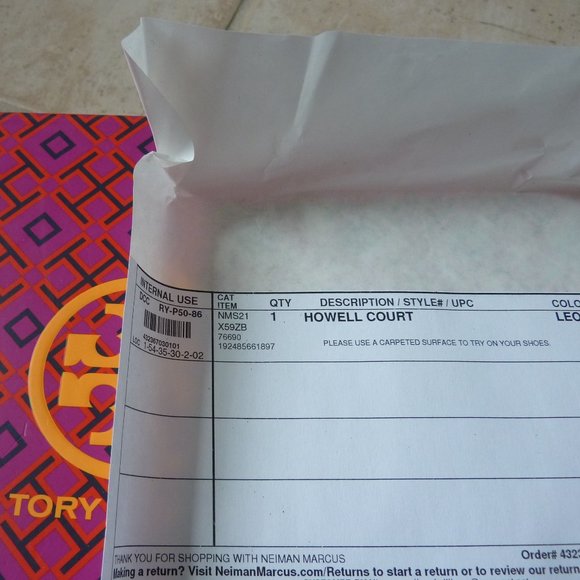 Tory Burch 'Howell' Leopard Pattern Court Sneakers - Picture 2 of 12